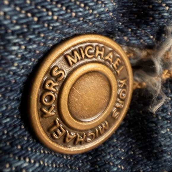 Michael Kors Studded Bootcut Jeans Size 4 - Picture 6 of 8